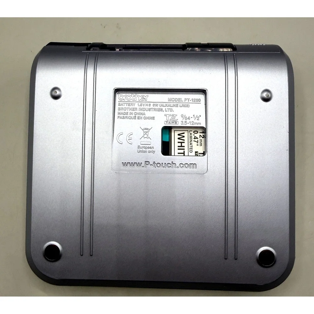 Brother P-Touch PT-1280 Label Maker Electronic Labeling System Tape & Manual